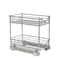 Household Essentials Glidez Chrome 2-Tier Cabinet Organizer